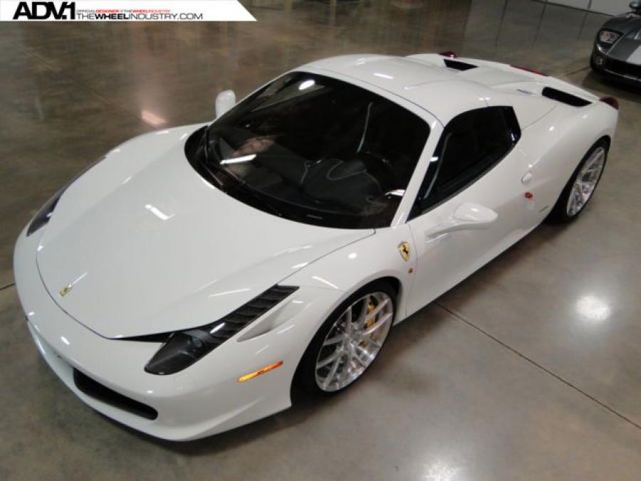  Ferrari 458 Italia on ADV.1 Wheels (ADV50MV1SL) 2015 года  (фото 13 из 16)